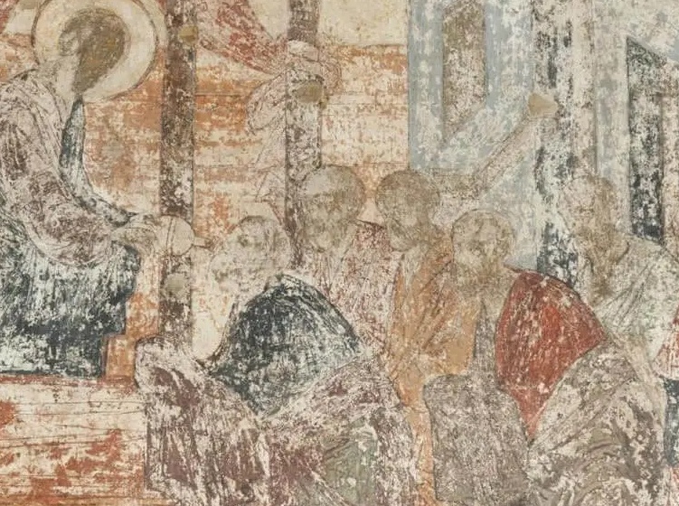 Евхаристия, Причащение вином..webp