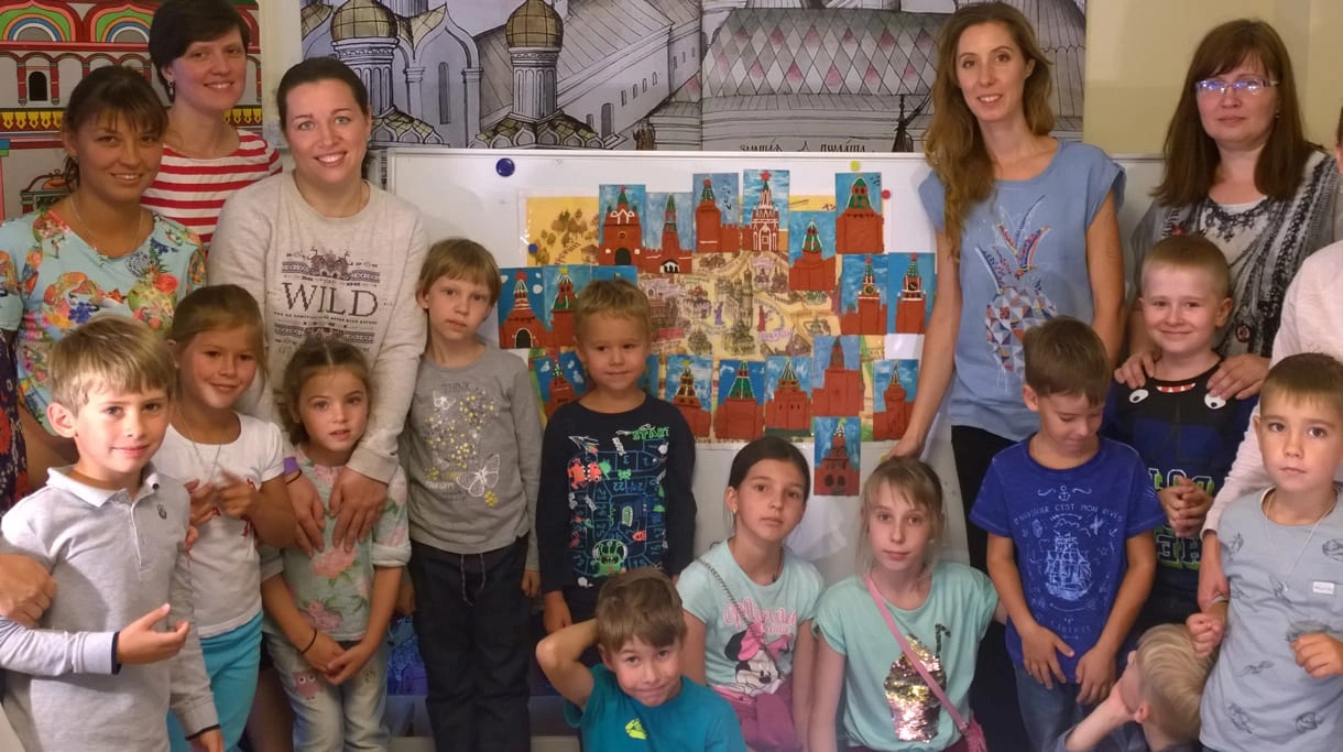 Занятие "Мы стоим Кремль"