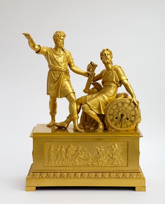 Каминные часы "Минин и Пожарский"