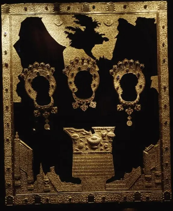 Оклад иконы «Троица»