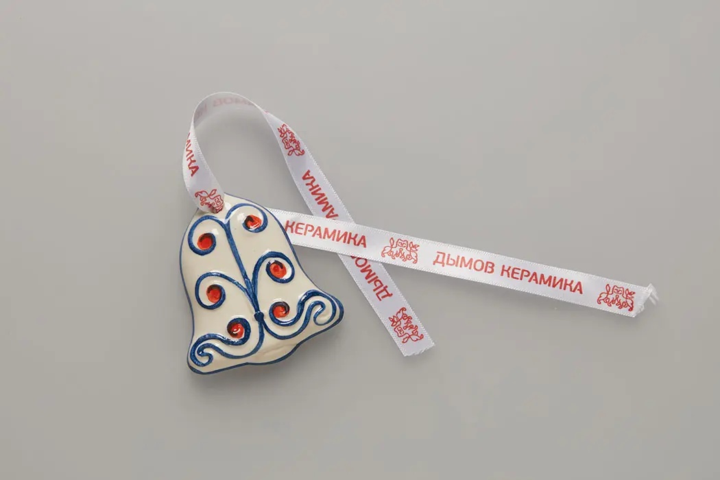 Елочные игрушки керамические