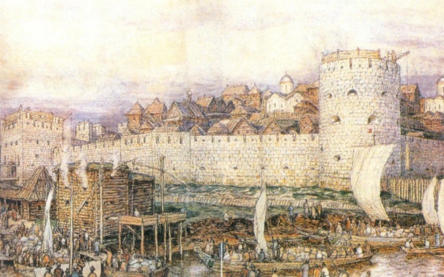 Белокаменный Кремль