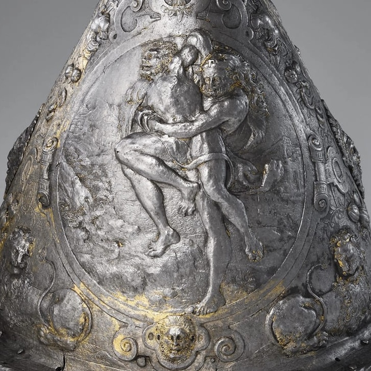 Шлем. Фрагмент