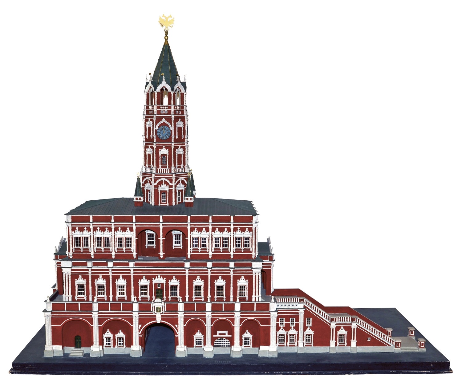 Макет Сухаревой башни в Москве