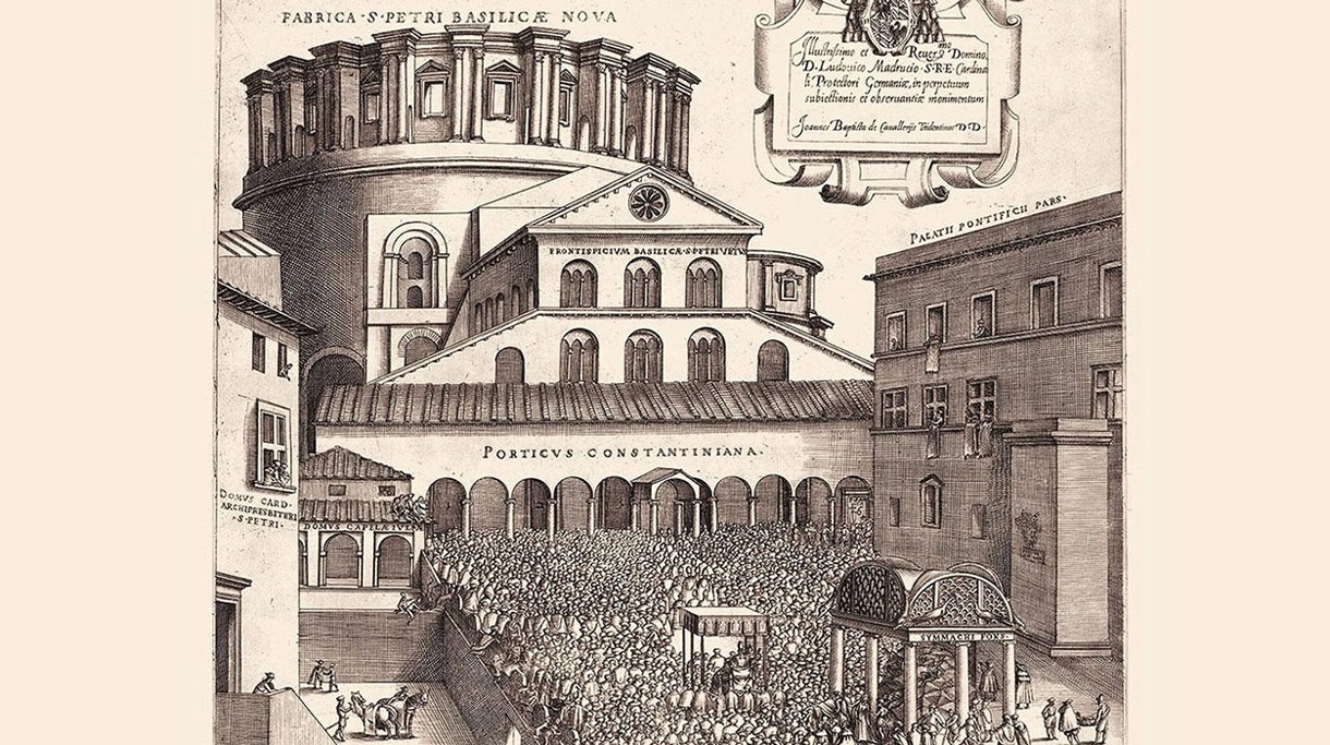 Торжественное открытие Святых ворот на Юбилее 1575 года