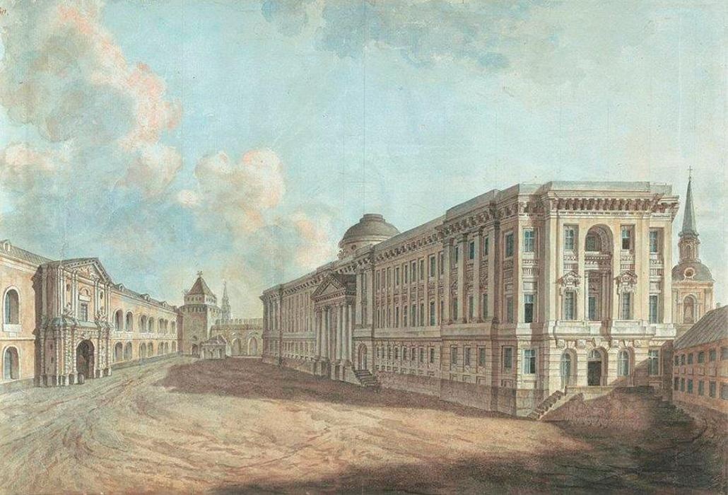 Сенат (справа).