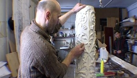 Изготовление гипсовых копий в мастерской подрядной фирмы "Таргет-Цель"
