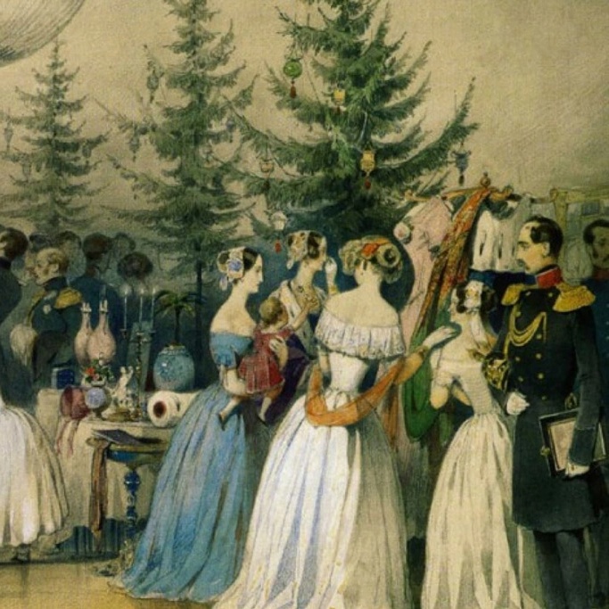 Рождественская елка в Зимнем дворце
