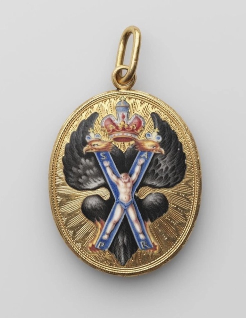 Знак ордена Святого Андрея Первозванного.