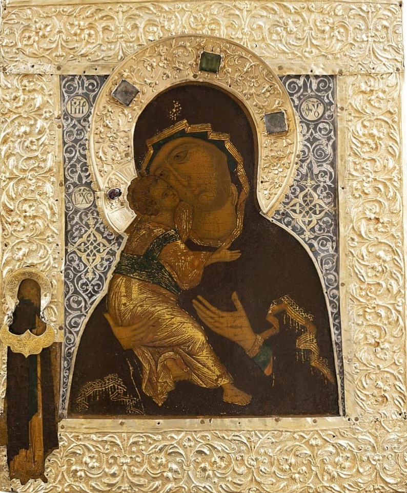 Икона в окладе «Богоматерь Владимирская»