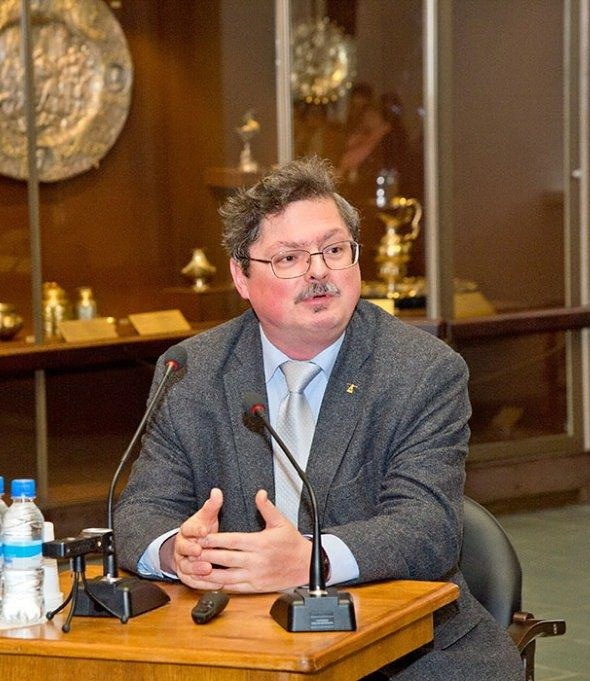 Зверев С.В. Заведующий отделом нумизматики и археологии Музеев Московского Кремля