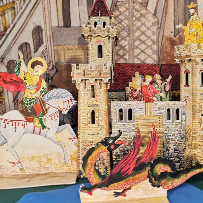 Занятие "Сказание о храбром Георгии и лютом змие"