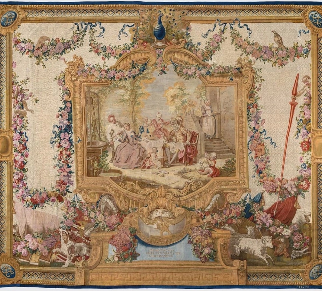 Гобелен «Дон Кихот с девицами постоялого двора» (1).webp