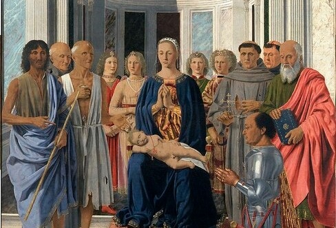 Пьеро делла Франческа Алтарь Монтефельтро, 1472-1474