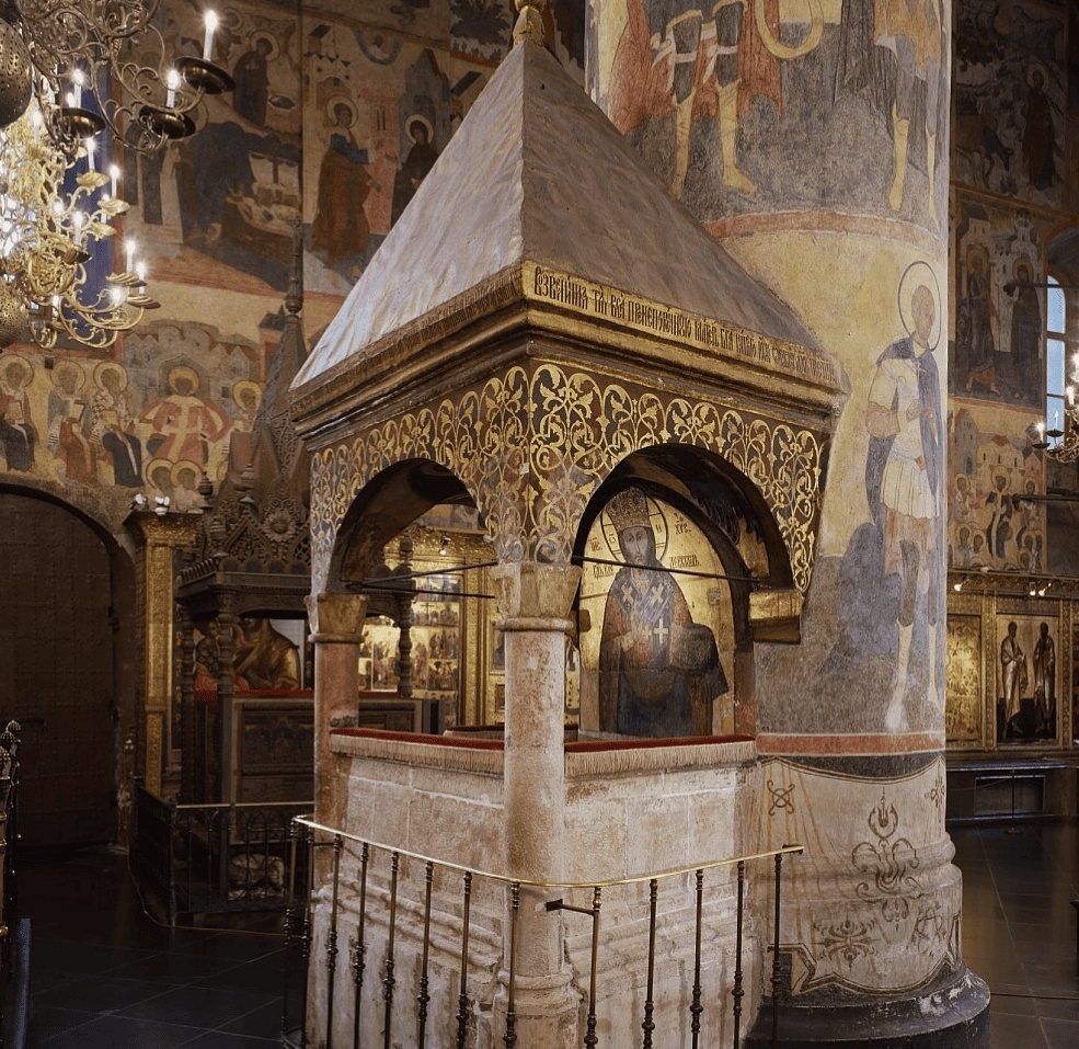 Патриаршее моленное место. Вид с северной стороны