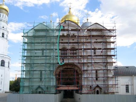 Реставрация Архангельского собора