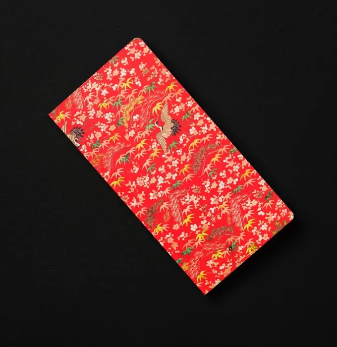 Блокнот красный