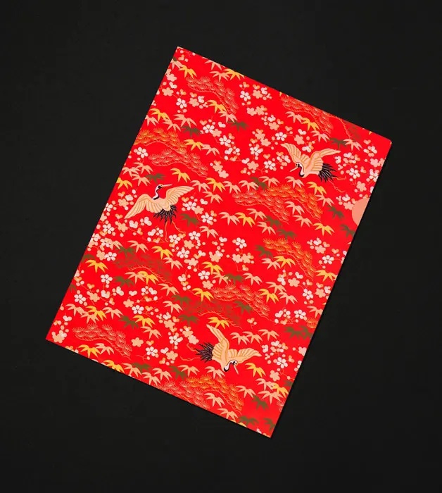 Папка-уголок красная