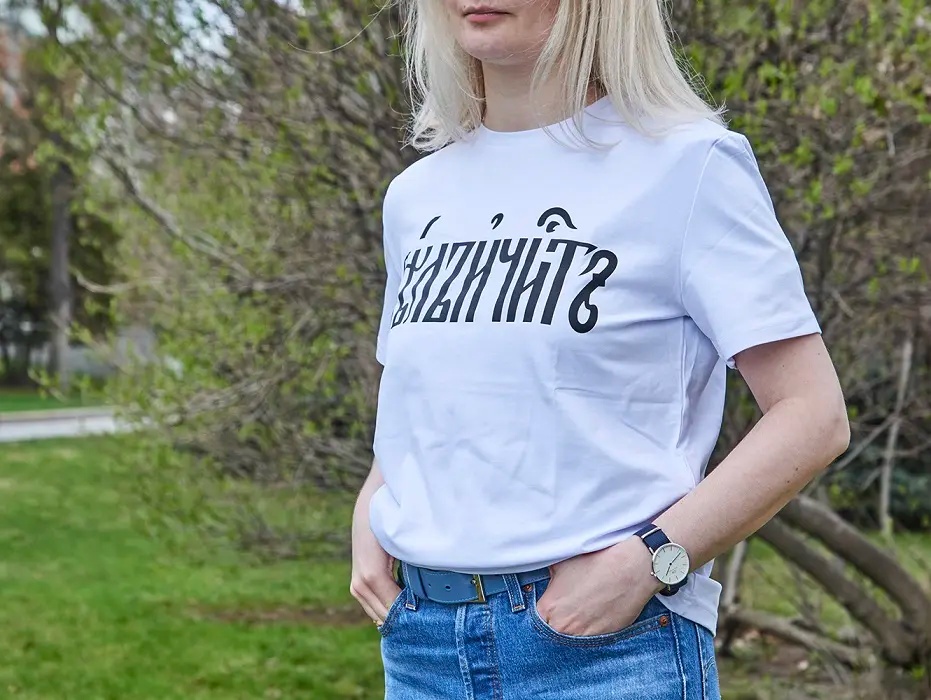 Футболка белая