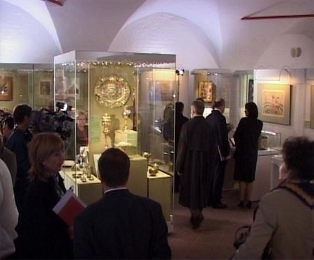 Зал палаты в день открытия выставки