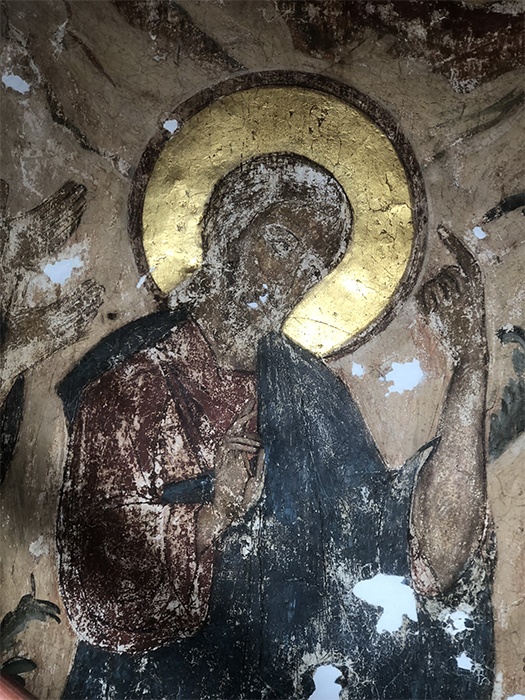 Христос научает учеников молитве «Отче Наш»