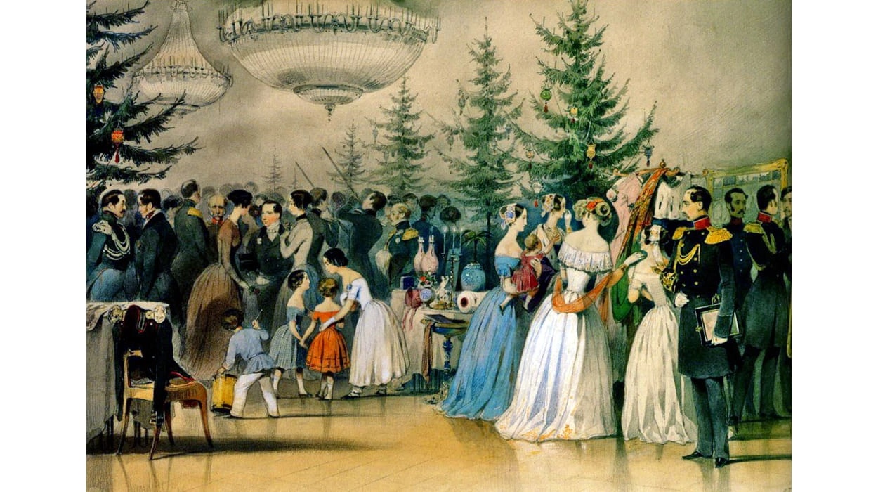 Рождество в семье Николая I.webp