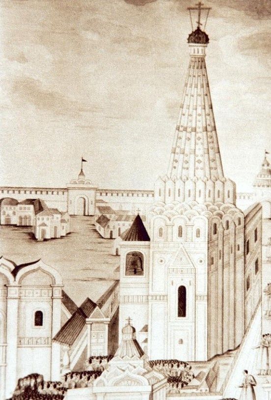 Церковь Сергия Радонежского 1565 г. на Троицком подворье в Кремле