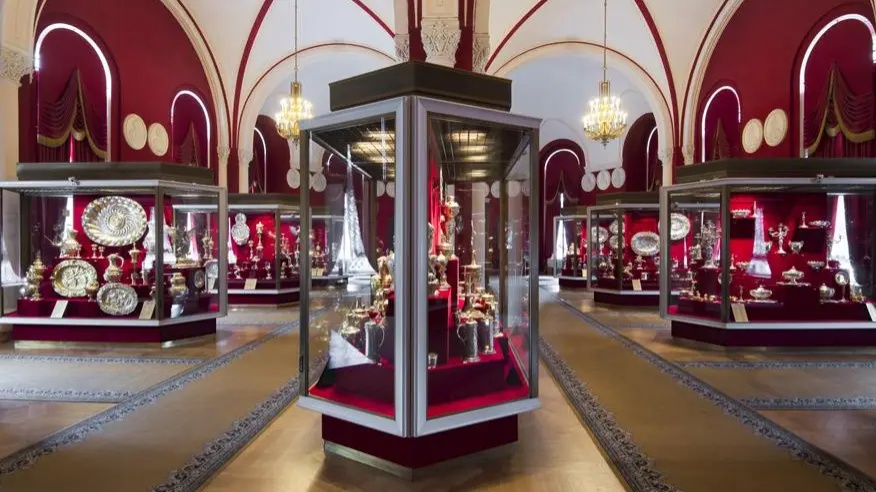 Оружейная палата. Зал 5. Западноевропейское серебро XIII-XIX вв..webp