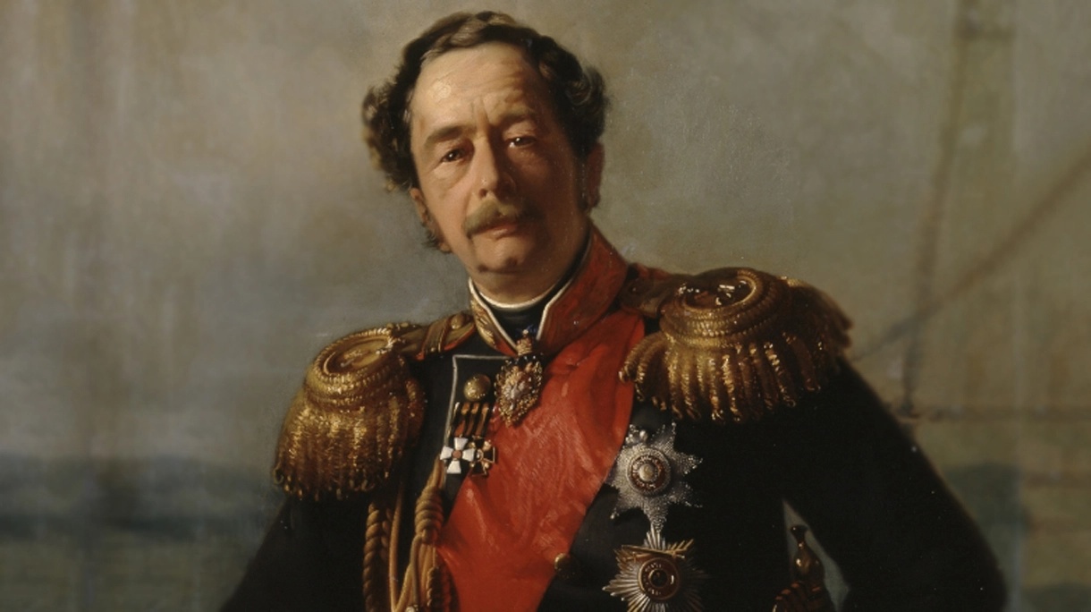 Портрет графа Н. Н. Муравьева-Амурского 1864 г. К.Е. Маковский