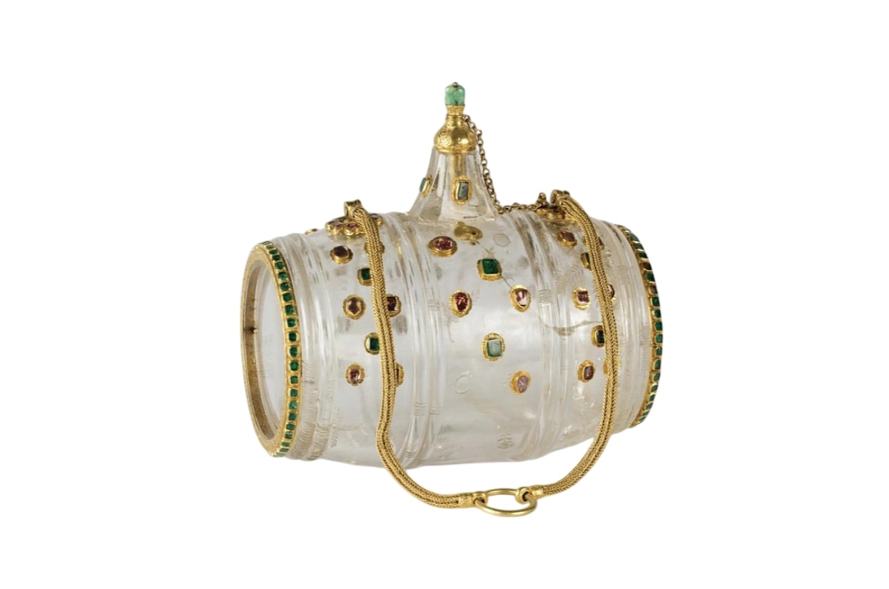 Бочонок из горного хрусталя