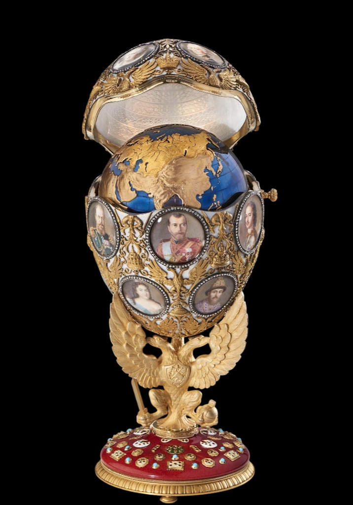 Пасхальное яйцо «Трехсотлетие дома Романовых»..webp