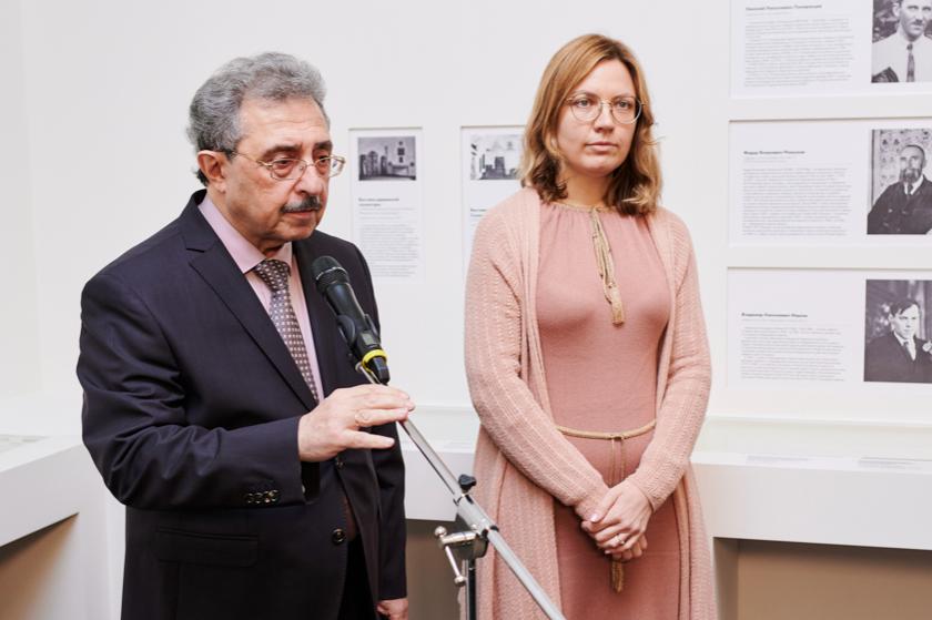 Открытие выставки «Отдел «Музеи-соборы»: 100 лет истории, служения, памяти» в Больших сенях Патриаршего дворца