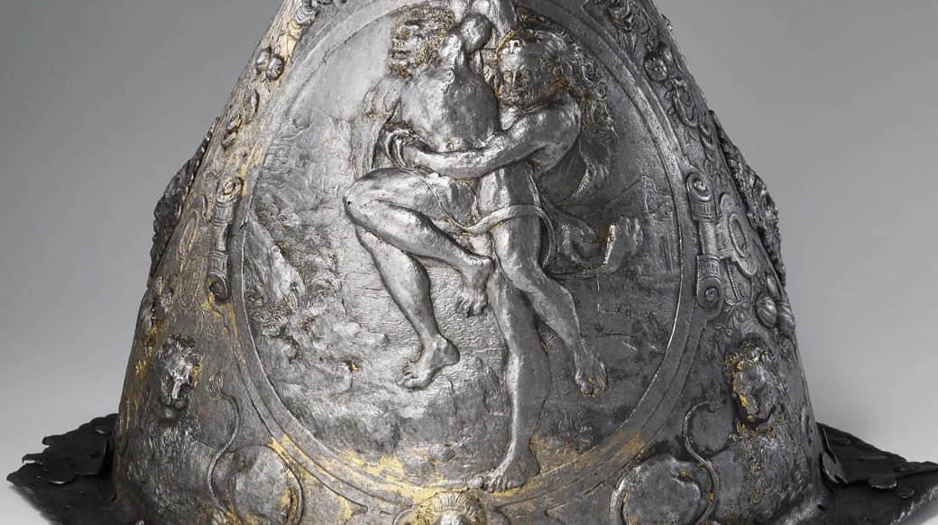 Шлем. Фрагмент