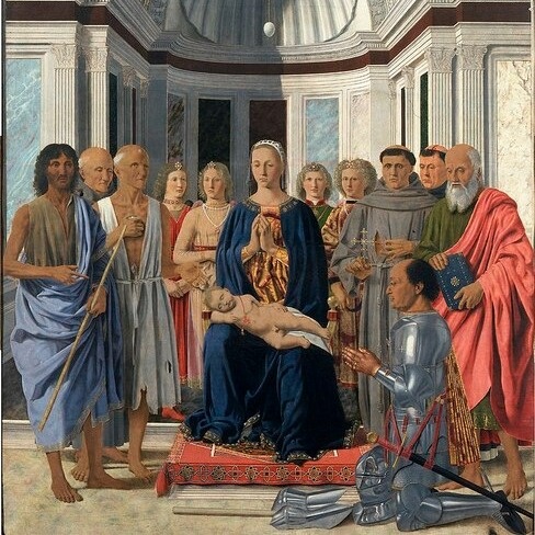 Пьеро делла Франческа Алтарь Монтефельтро, 1472-1474