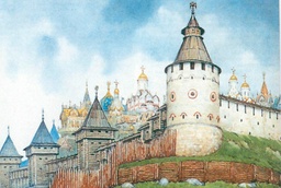 Каменно-деревянный Кремль. 1367 г.