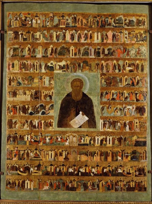 Преподобный Александр Свирский, в житии