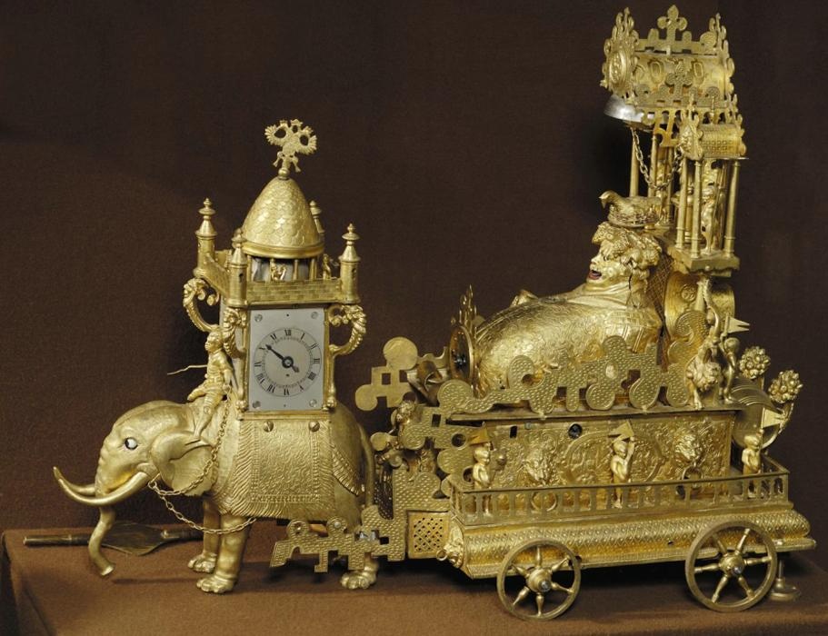 Часы Бахус. Аугсбург, конец XVI в.