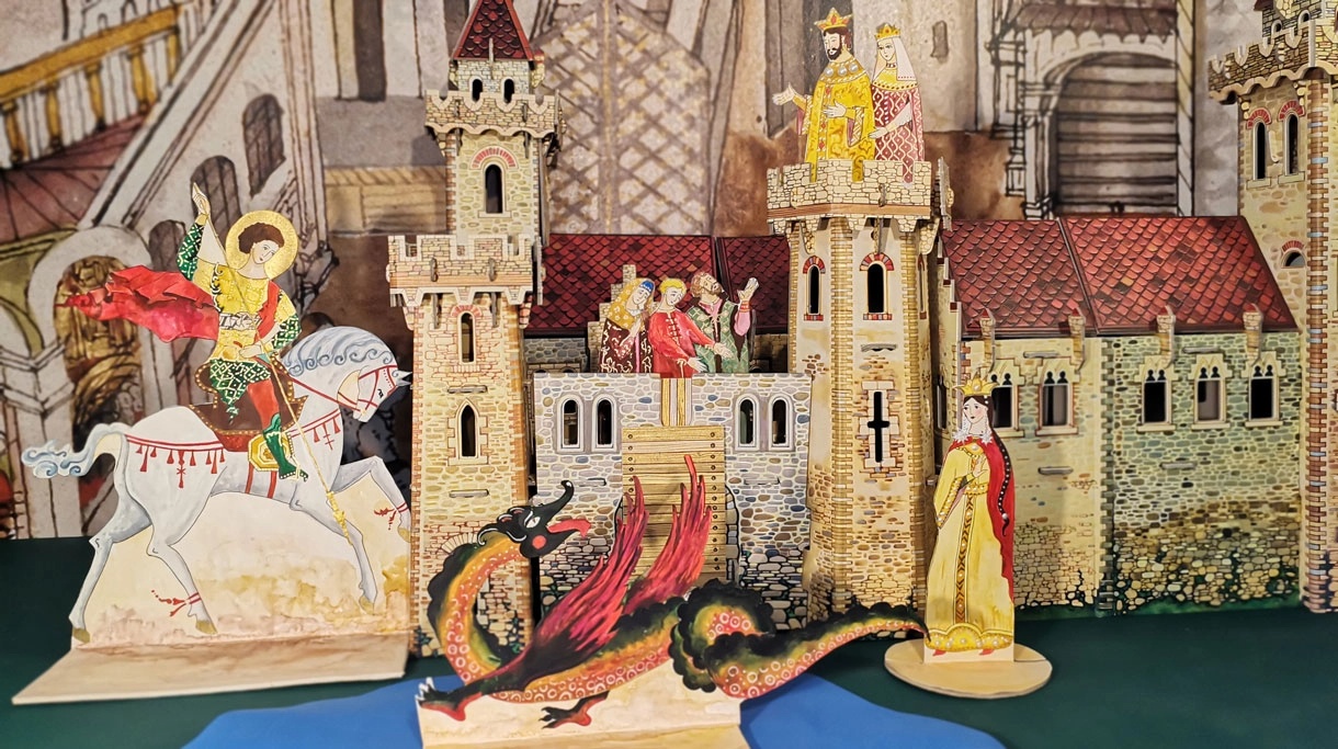 Занятие "Сказание о храбром Георгии и лютом змие"