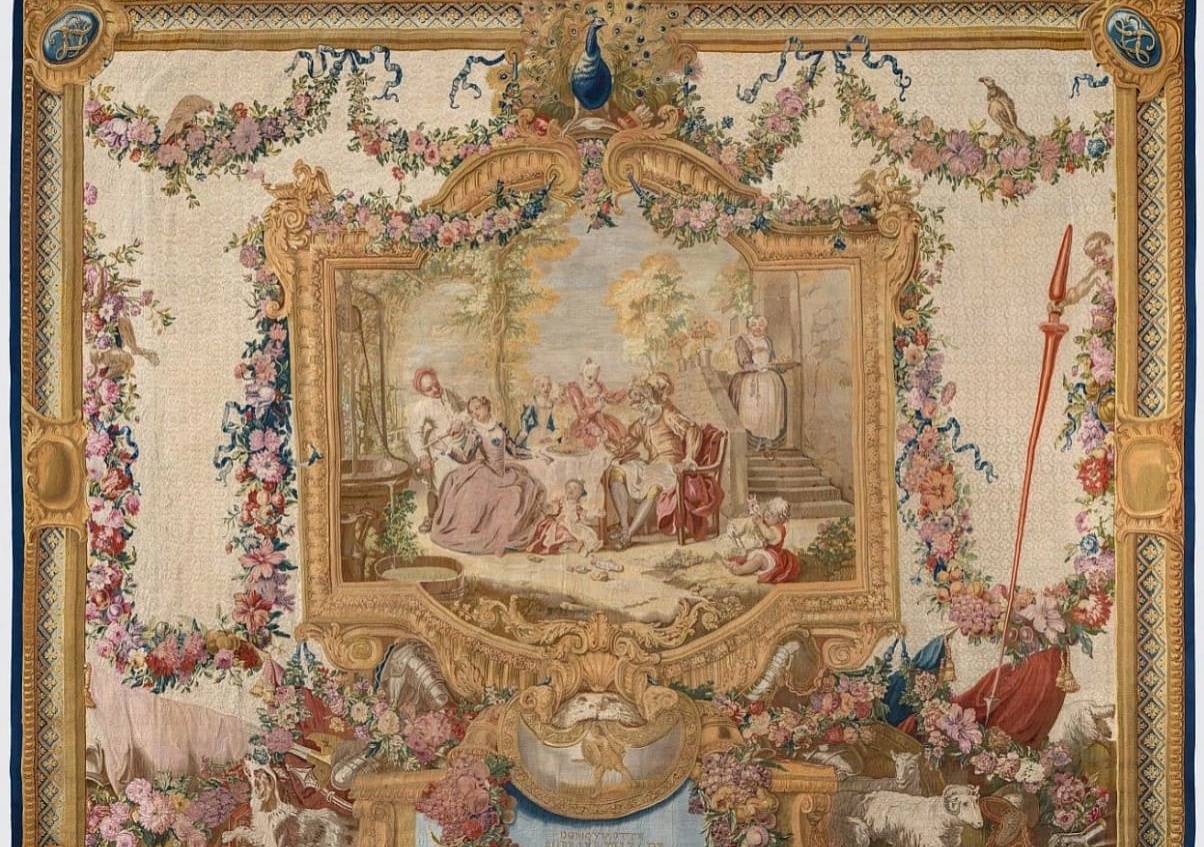 Гобелен «Дон Кихот с девицами постоялого двора» (1).webp