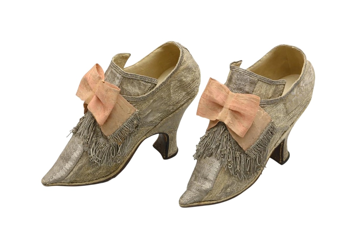 Туфли от коронационного костюма императрицы Екатерины I