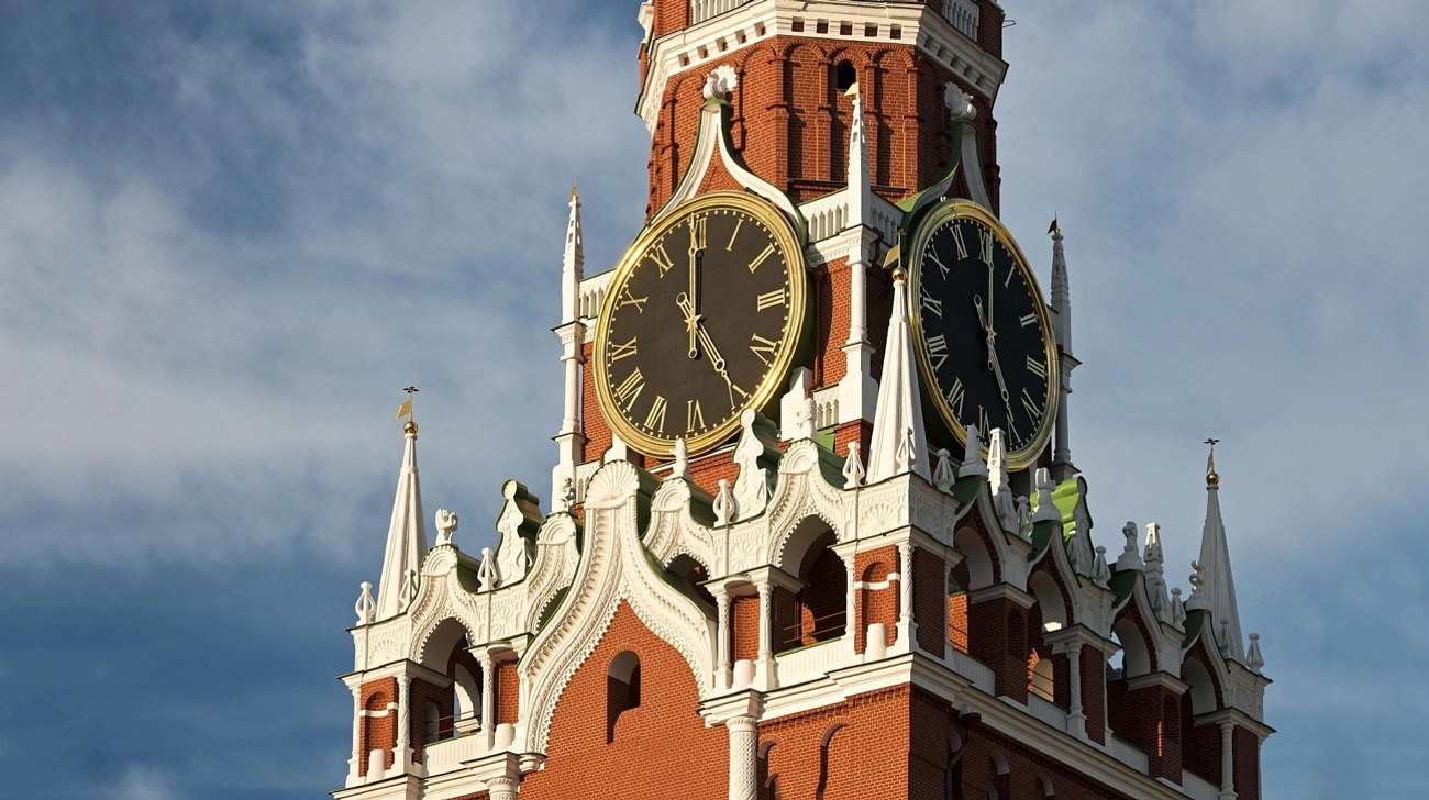 Спасская башня Московского Кремля