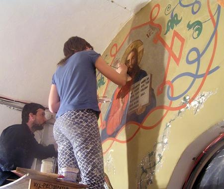 Воссоздание утраченных фрагментов живописи