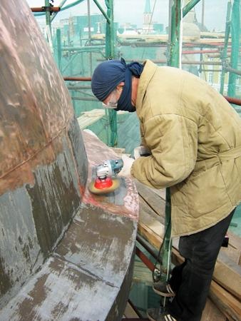 Очистка глав от старой покраски