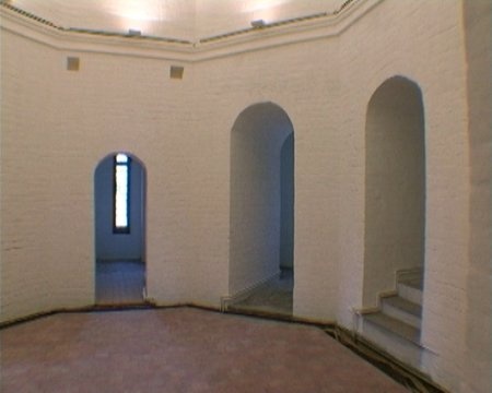 Интерьер 2-го яруса колокольни после реставрации