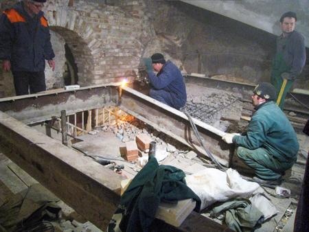 Демонтаж междуэтажного перекрытия