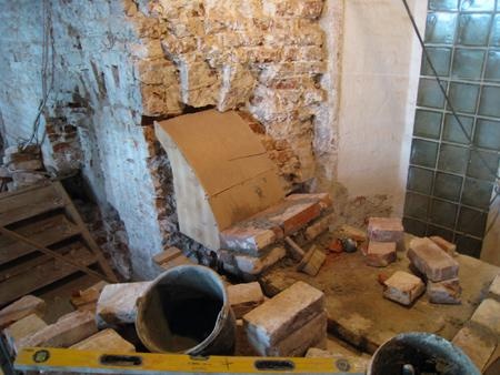 Восстановление утраченных частей арочных ниш