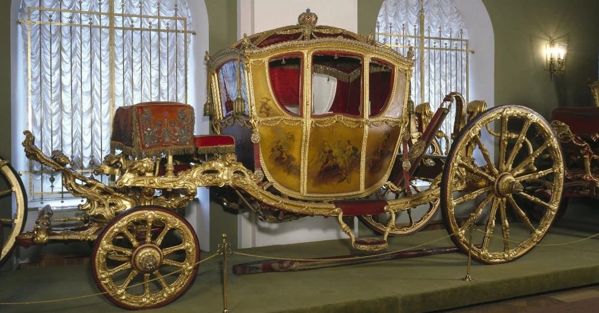 Карета четырехместная типа Berline