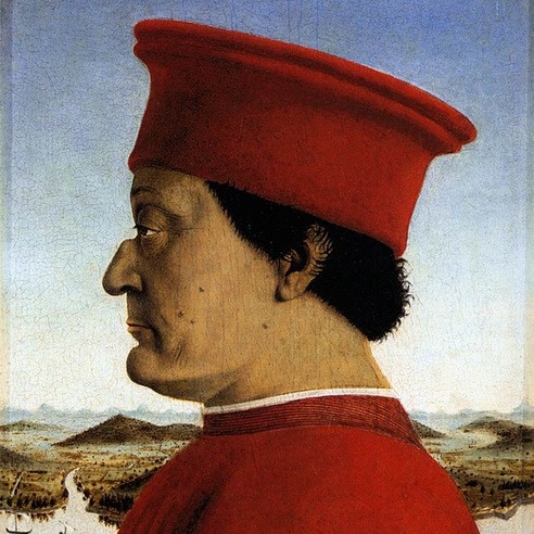 Портрет Федерико да Монтефельтро работы Пьеро делла Франческа, 1472