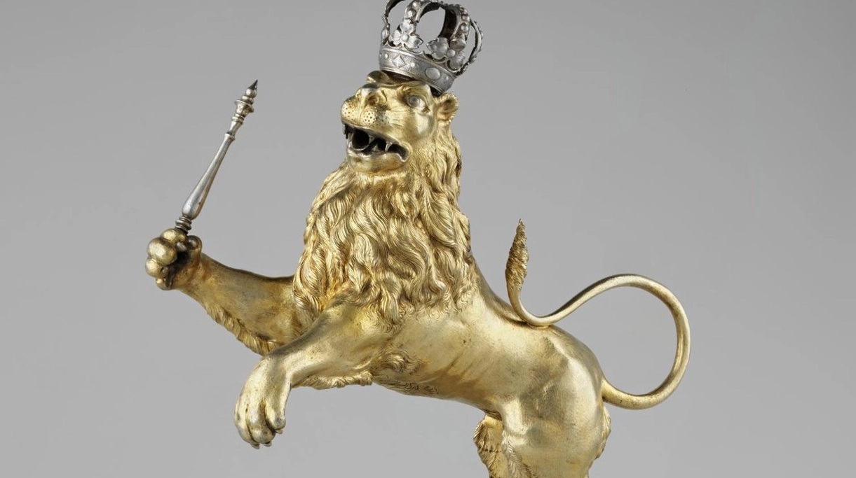 Кувшин рукомойный в виде льва