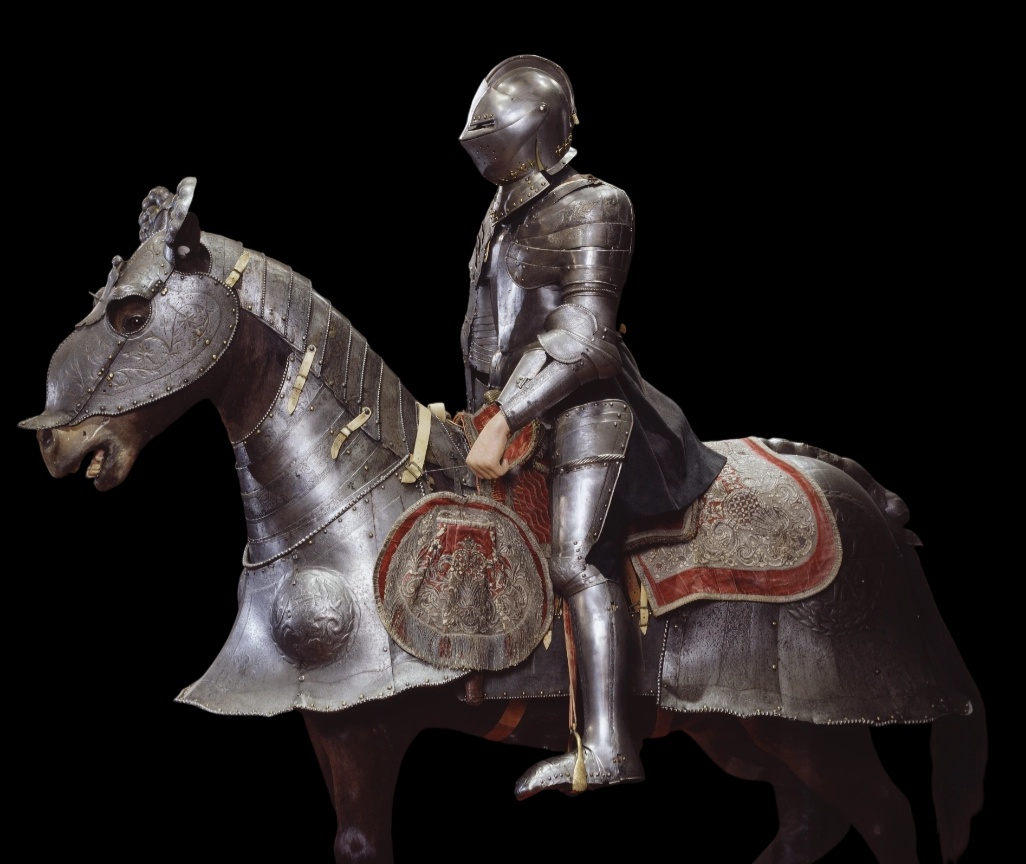 Доспех для рыцаря и коня.webp